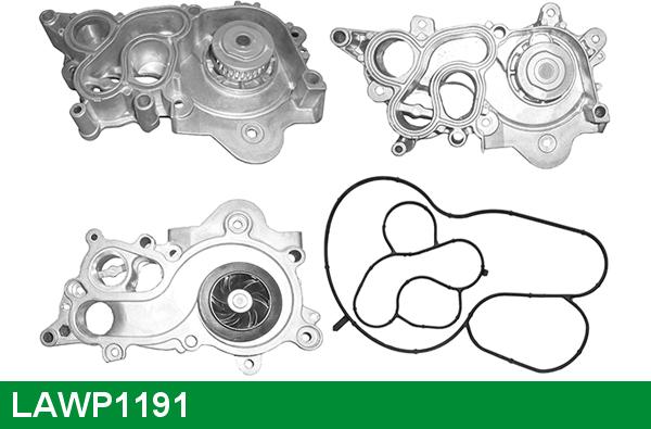 LUCAS LAWP1191 - Водяний насос autozip.com.ua