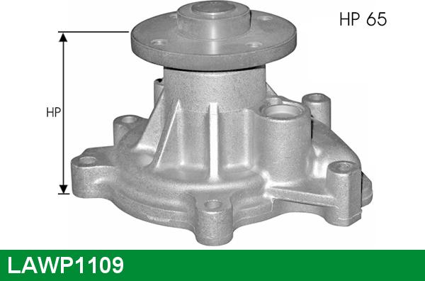 LUCAS LAWP1109 - Водяний насос autozip.com.ua