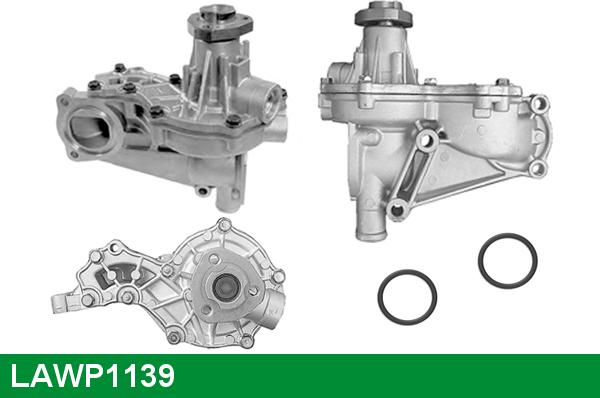 LUCAS LAWP1139 - Водяний насос autozip.com.ua