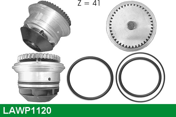 LUCAS LAWP1120 - Водяний насос autozip.com.ua