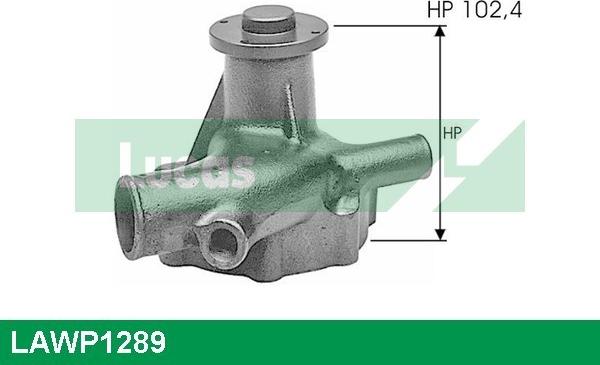 LUCAS LAWP1289 - Водяний насос autozip.com.ua