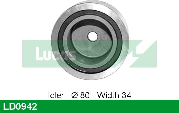 LUCAS LD0942 - Натяжний ролик, ремінь ГРМ autozip.com.ua