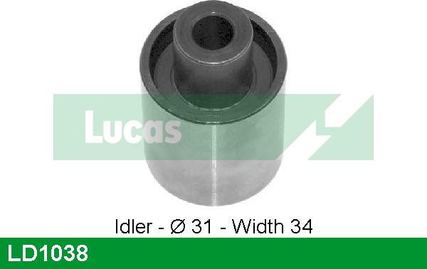 LUCAS LD1038 - Натяжна ролик, ремінь ГРМ autozip.com.ua