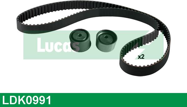 LUCAS LDK0991 - Комплект ременя ГРМ autozip.com.ua