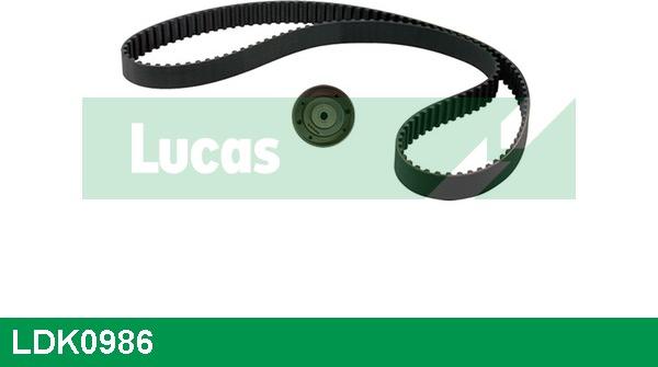 LUCAS LDK0986 - Комплект ременя ГРМ autozip.com.ua