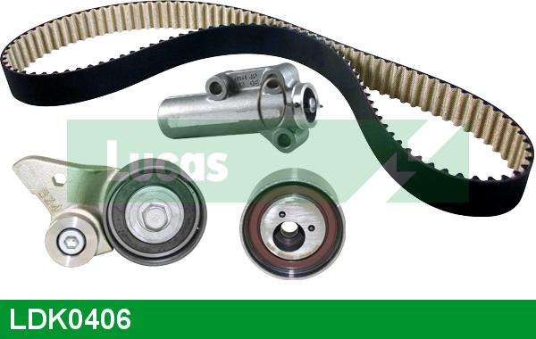 LUCAS LDK0406 - Комплект ременя ГРМ autozip.com.ua