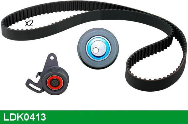 LUCAS LDK0413 - Комплект ременя ГРМ autozip.com.ua