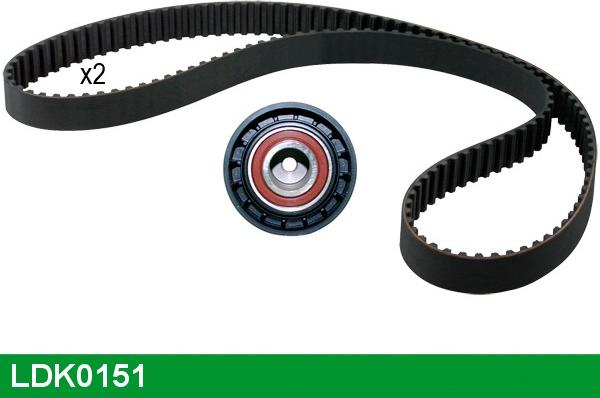LUCAS LDK0151 - Комплект ременя ГРМ autozip.com.ua