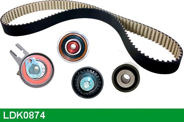 LUCAS LDK0874 - Комплект ременя ГРМ autozip.com.ua