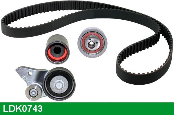 LUCAS LDK0743 - Комплект ременя ГРМ autozip.com.ua
