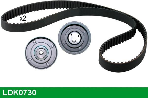 LUCAS LDK0730 - Комплект ременя ГРМ autozip.com.ua