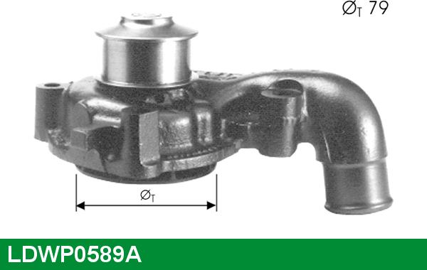 LUCAS LDWP0589A - Водяний насос autozip.com.ua