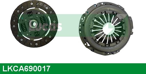 LUCAS LKCA690017 - Комплект зчеплення autozip.com.ua