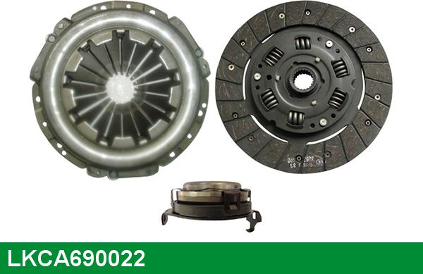 LUCAS LKCA690022 - Комплект зчеплення autozip.com.ua