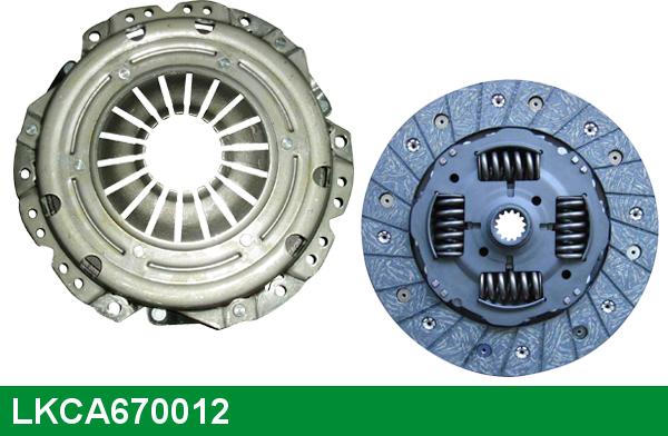 LUCAS LKCA670012 - Комплект зчеплення autozip.com.ua