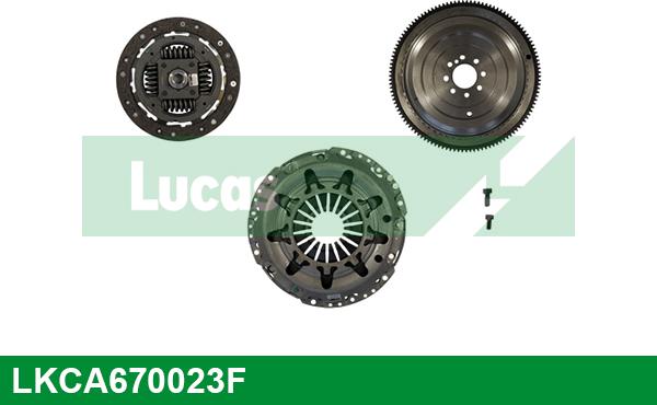LUCAS LKCA670023F - Комплект зчеплення autozip.com.ua