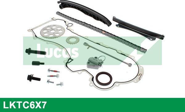 LUCAS LKTC6X7 - Комплект ланцюга приводу распредвала autozip.com.ua