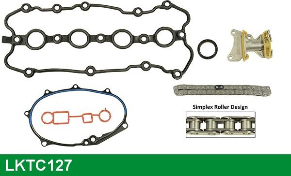 LUCAS LKTC127 - Комплект ланцюга приводу распредвала autozip.com.ua