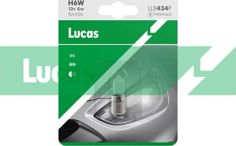 LUCAS LLB434P - Лампа розжарювання, фара заднього ходу autozip.com.ua