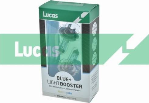 LUCAS LLX477BL50X2 - Лампа розжарювання, фара дальнього світла autozip.com.ua