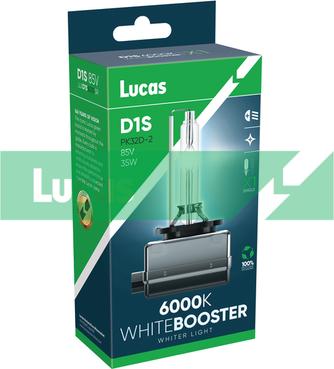LUCAS LLXD1S6000SR - Лампа розжарювання, фара дальнього світла autozip.com.ua