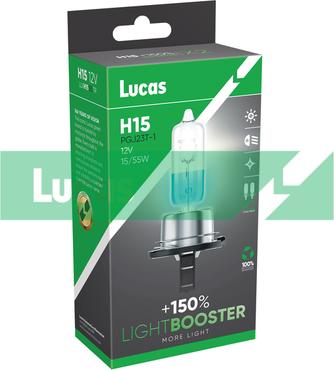 LUCAS LLXH15150TR - Лампа розжарювання, фара дальнього світла autozip.com.ua