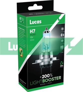 LUCAS LLXH7200TR - Лампа розжарювання, фара дальнього світла autozip.com.ua