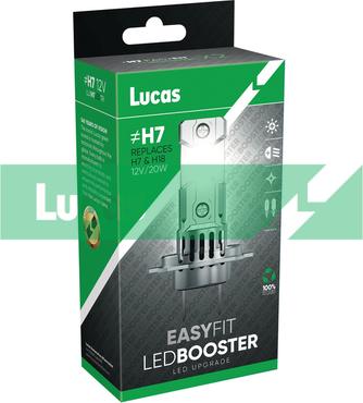 LUCAS LLXH7LEDTR - Лампа розжарювання, фара дальнього світла autozip.com.ua