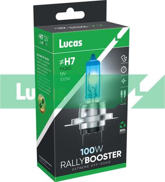 LUCAS LLXH7RBTR - Лампа розжарювання, фара дальнього світла autozip.com.ua