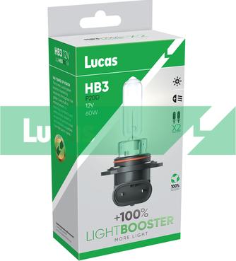 LUCAS LLXHB3100TR - Лампа розжарювання, фара дальнього світла autozip.com.ua