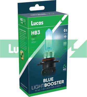 LUCAS LLXHB3BLUETR - Лампа розжарювання, фара дальнього світла autozip.com.ua
