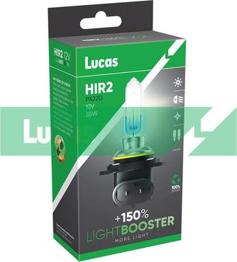LUCAS LLXHIR2150TR - Лампа розжарювання, фара дальнього світла autozip.com.ua