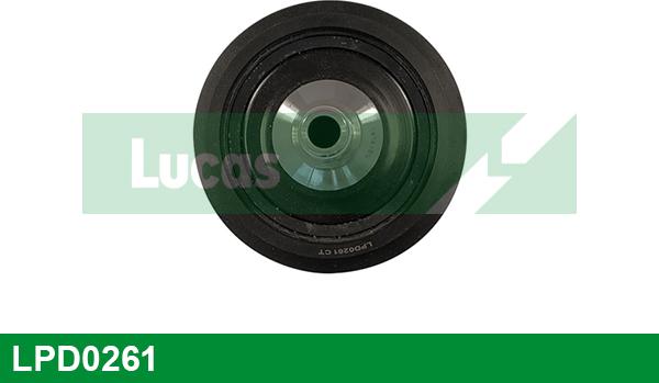 LUCAS LPD0261 - Ремінний шків, колінчастий вал autozip.com.ua