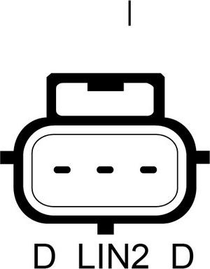 LUCAS LRA03894 - Генератор autozip.com.ua