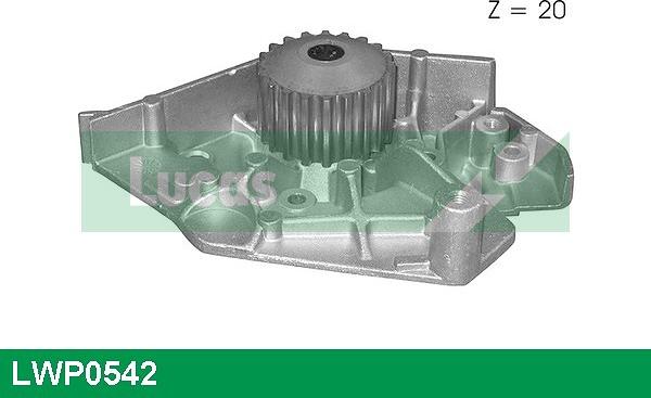 LUCAS LWP0542 - Водяний насос autozip.com.ua