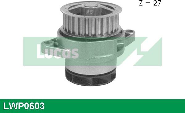 LUCAS LWP0603 - Водяний насос autozip.com.ua