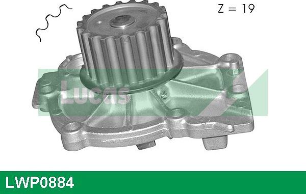 LUCAS LWP0884 - Водяний насос autozip.com.ua