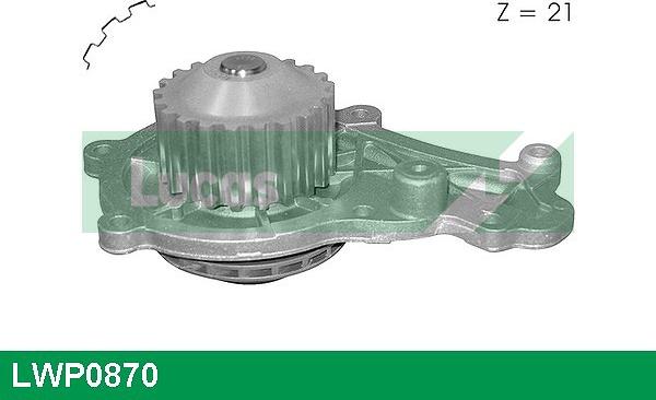 LUCAS LWP0870 - Водяний насос autozip.com.ua