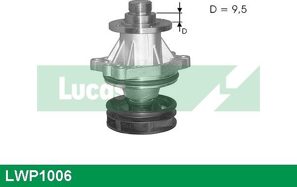 LUCAS LWP1006 - Водяний насос autozip.com.ua