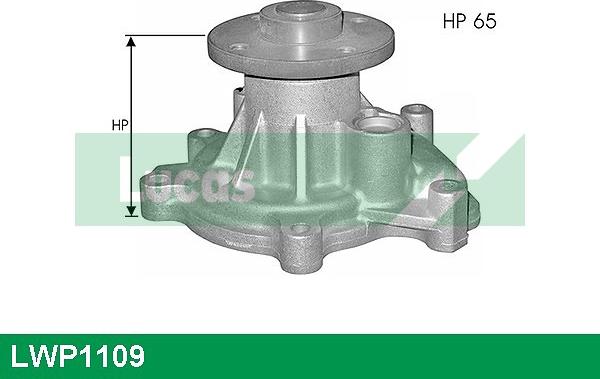 LUCAS LWP1109 - Водяний насос autozip.com.ua