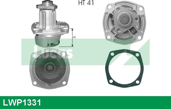 LUCAS LWP1331 - Водяний насос autozip.com.ua