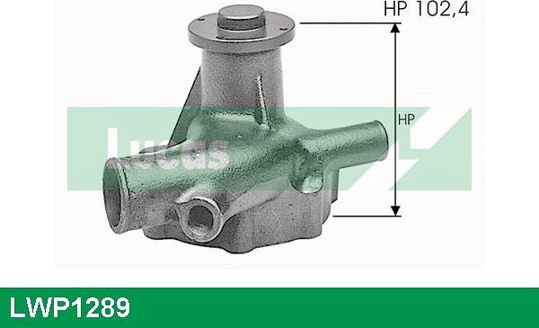 LUCAS LWP1289 - Водяний насос autozip.com.ua