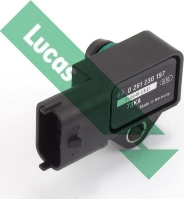 LUCAS SEB7040 - Датчик, тиск у впускний трубі autozip.com.ua