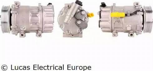 Lucas Electrical ACP499 - Компресор, кондиціонер autozip.com.ua