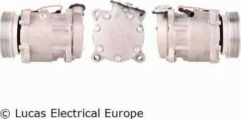 Lucas Electrical ACP440 - Компресор, кондиціонер autozip.com.ua