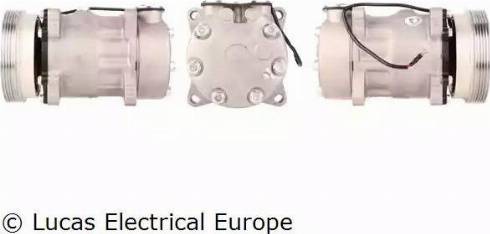 Lucas Electrical ACP448 - Компресор, кондиціонер autozip.com.ua