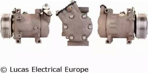 Lucas Electrical ACP451 - Компресор, кондиціонер autozip.com.ua