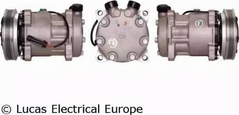 Lucas Electrical ACP408 - Компресор, кондиціонер autozip.com.ua