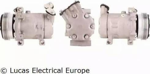 Lucas Electrical ACP419 - Компресор, кондиціонер autozip.com.ua