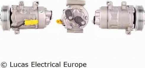 Lucas Electrical ACP414 - Компресор, кондиціонер autozip.com.ua